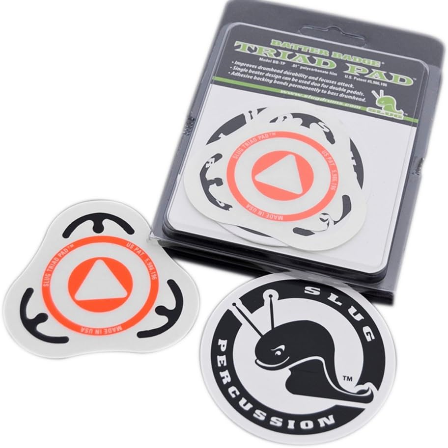 Slug Triad Pad Batter Badge - Orange