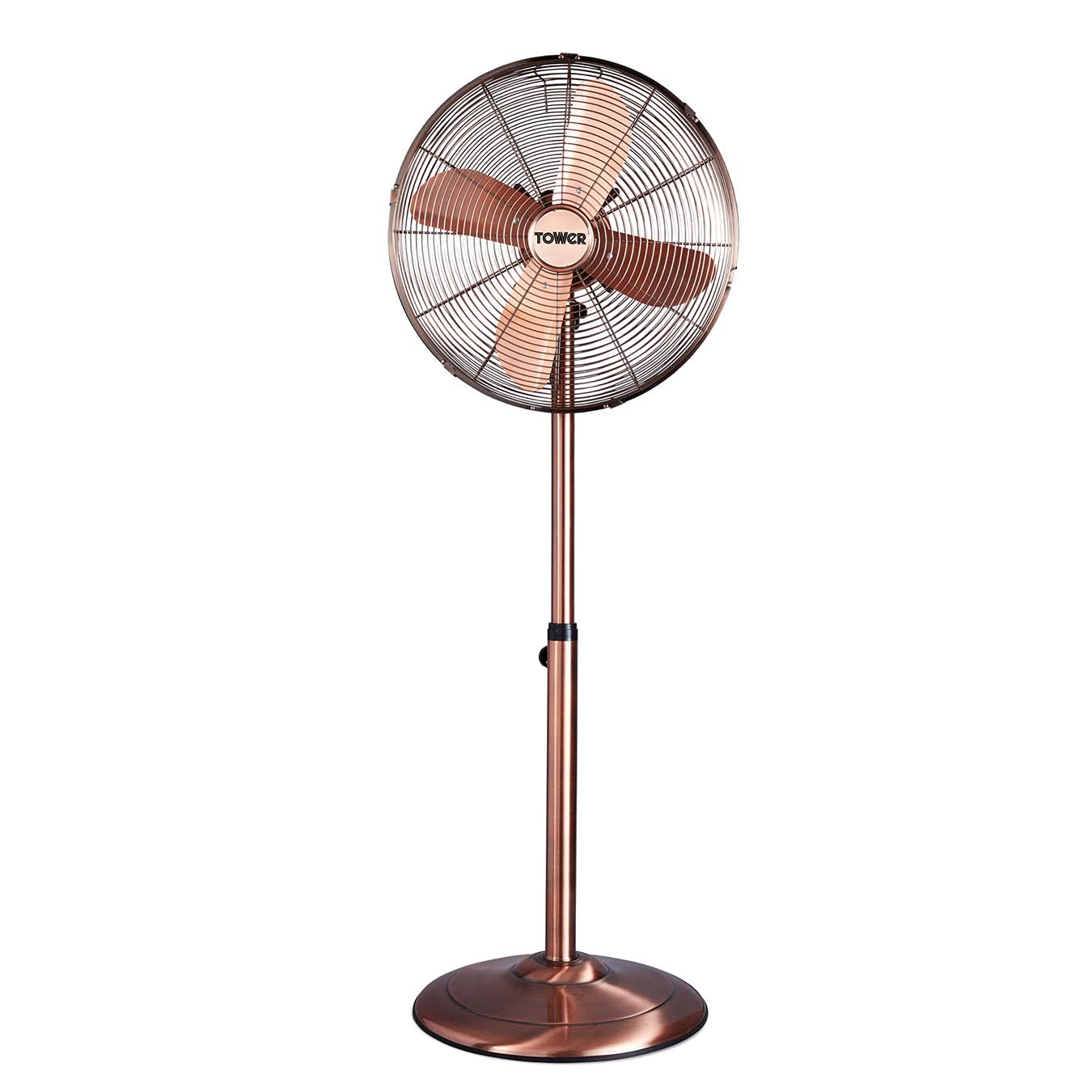 Tower 16 Inch Pedestal Cooling Fan In Copper And 3 Speeds
