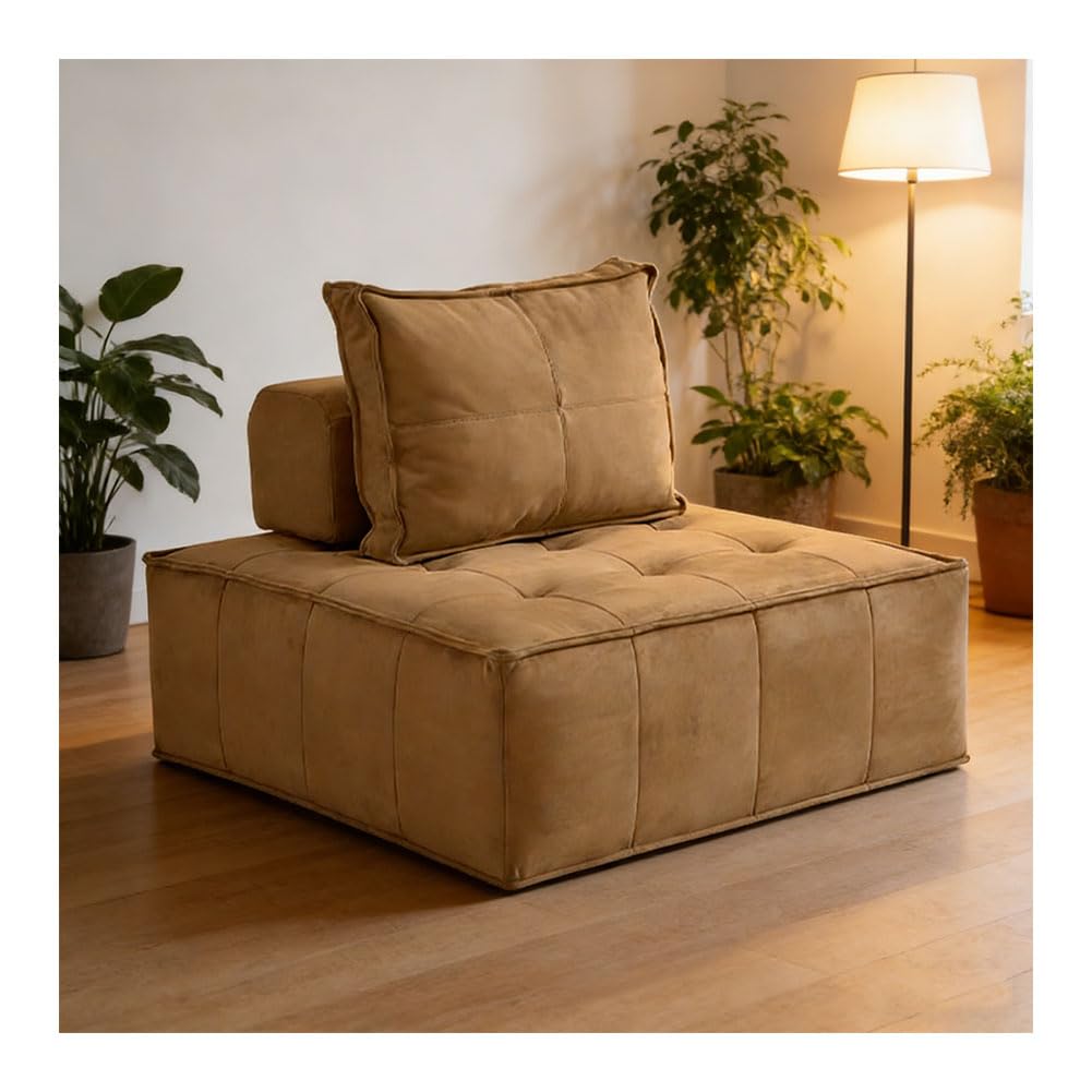 Sofa rozkładana, rozkładany fotel podłogowy, modułowa pojedyncza sofa, kompaktowa konstrukcja, idealna do małych przestrzeni, wszechstronne rozwiązanie materaca dla gości i relaksu