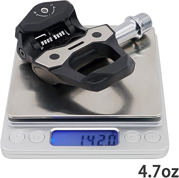 ZERAY ZP-112 Carbon Fiber High Strength Road Bike Pedal with Lock Pad/Ultra Light Bicycle Pedal Look KEO