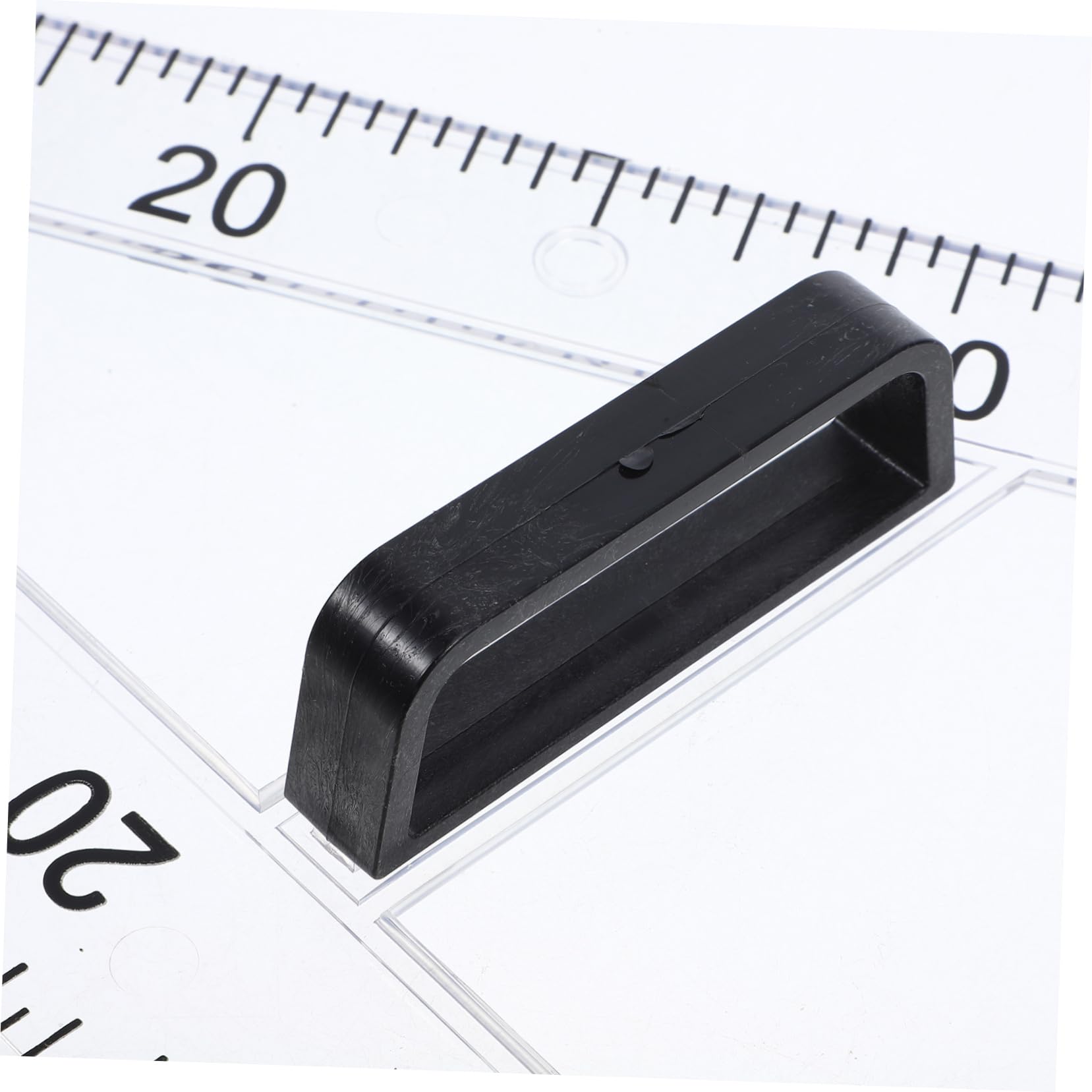 Magnetisches Transparentes 60° Dreieckslineal Zeichenwerkzeug Lehrmittel Geometrie Mathematik Unterricht Bürozubehör