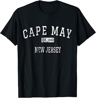 Cape May New Jersey NJ Vintage T-Shirt