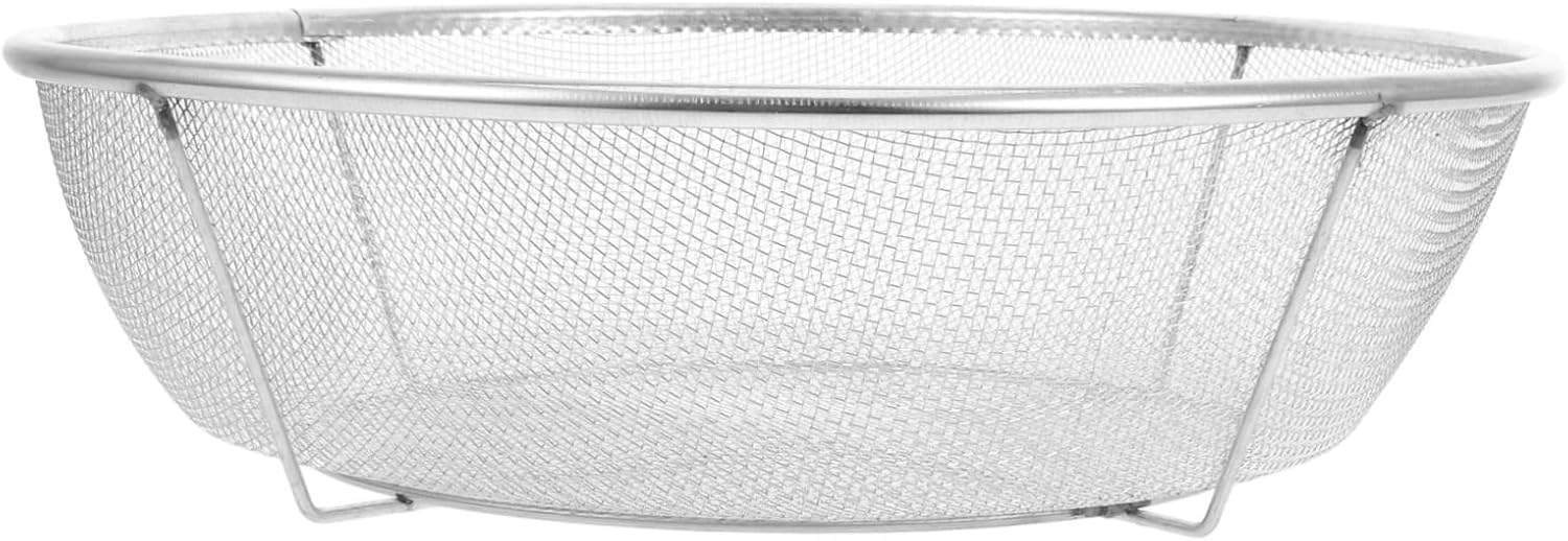 Rice Washing Sieve Strainer Fine Mesh Sifting Basket for Soil Sand and Grains Diameter Hole Durable Garden Tool for Efficient Screening and Sifting