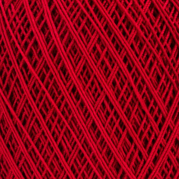 Aunt Lydia Classic Cardinal Red Crochet - 3 Pack of 350y/320m - Cotton - Gauge 10 - Crochet by Aunt Lydia's - Image 2