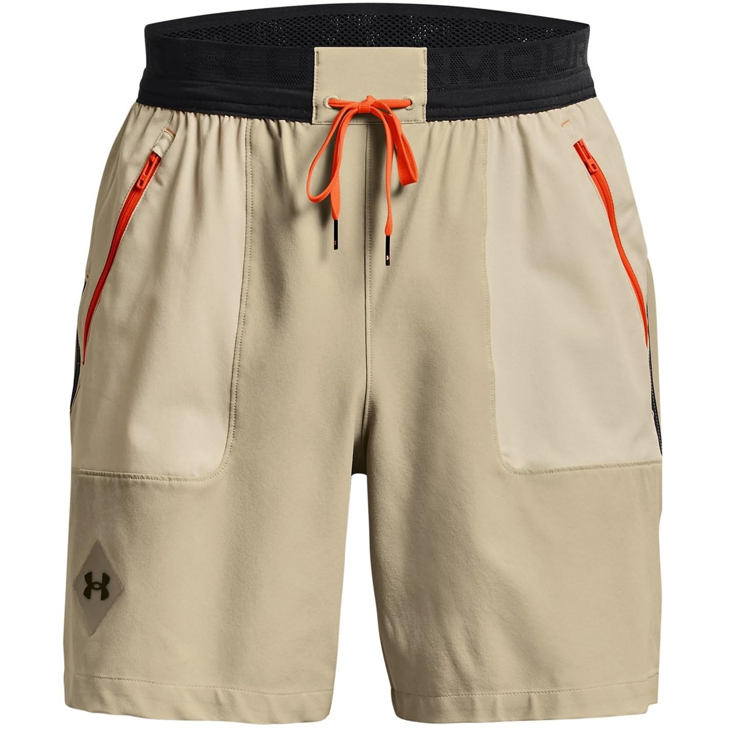 Short de trail Under Armour Terrain Woven stretch pour homme