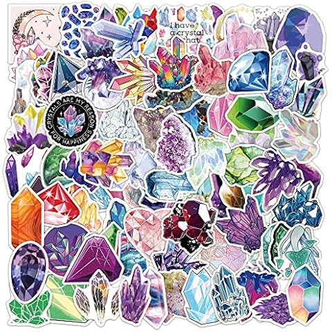 100 calcomanías de cristal Molain Cover