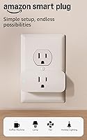 Amazon Smart Plug 2-Pack with Alexa: Easy Voice Control for Lamps, Fans & Coffee Makers, No Hub Needed