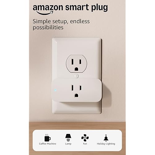 Amazon Smart Plug | Works with Alexa | Simple setup, endless possibilities