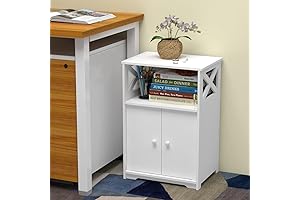 Elegant White Nightstand: The Epitome of Small Cabinet Tables