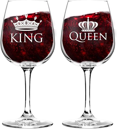 King Queen, cristalería, multicolor/fantasía (King Queen Wine)