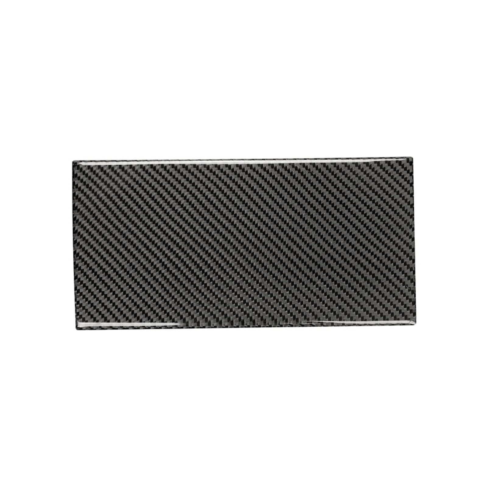 for Mazda 3 AXELA 2020-2023 Car Central Control Water Cup Cover Decorative Sticker Automotive Interior Accessories Carbon Fiber Car Central Panel Cover
