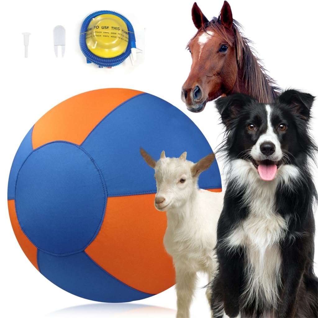 Balle d'élevage pour chien - Jouet rebondissant interactif pour bergers, corgis, collies