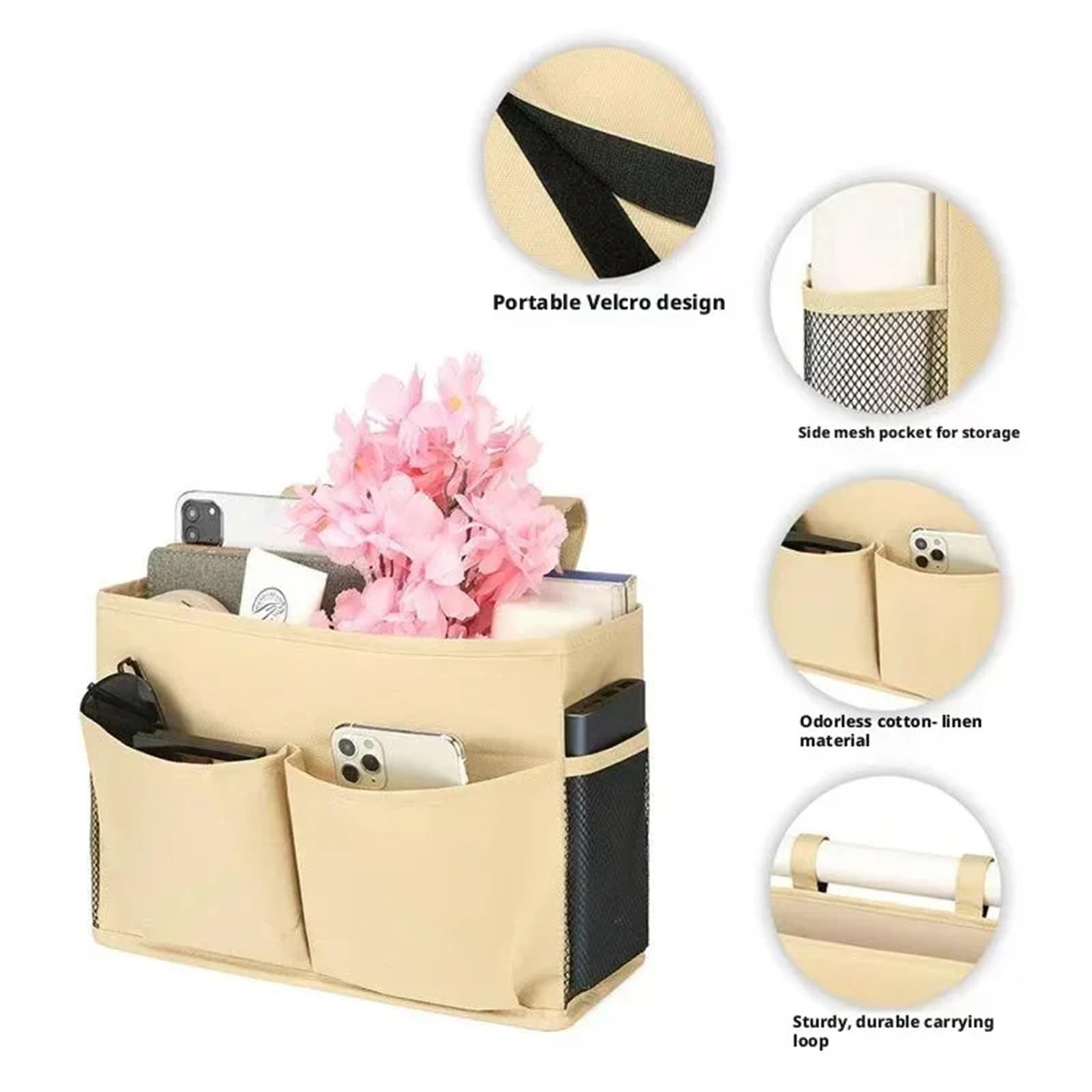 Organizador para Reposabrazos De Sofá Bolsa for Colgar Junto a la Cama Sofá Reposabrazos Caddy