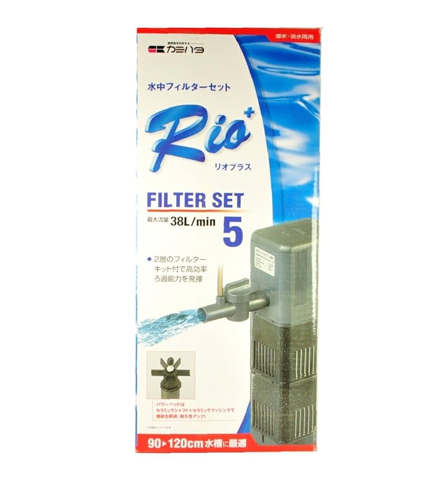 Amazon | カミハタ Rio+ フィルターセット5 (60Hz・西日本地域用