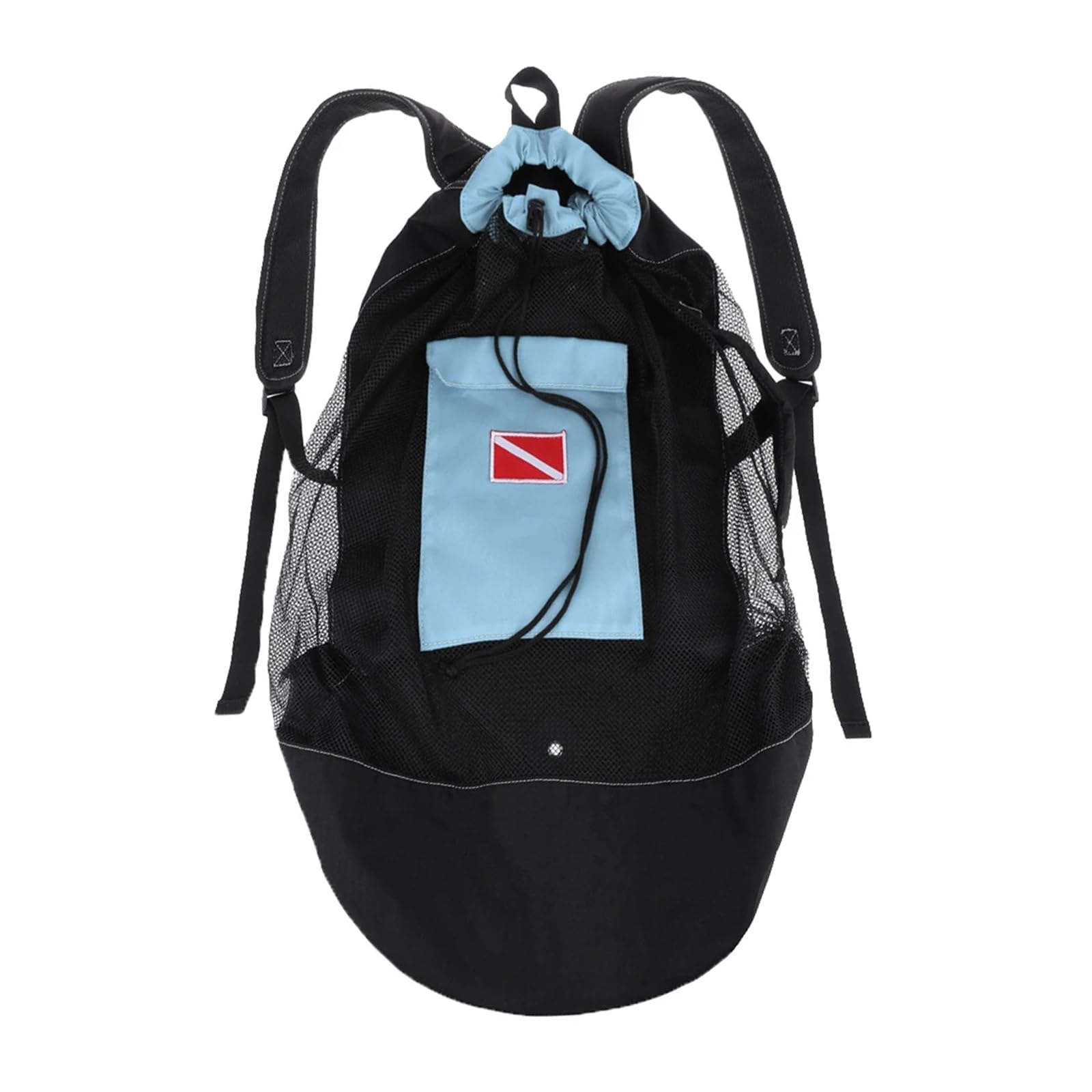 Sacs de plongée, sac de plongée de grande capacité de 80 L, sac à dos avec cordon de serrage, sac de plongée avec bandoulière