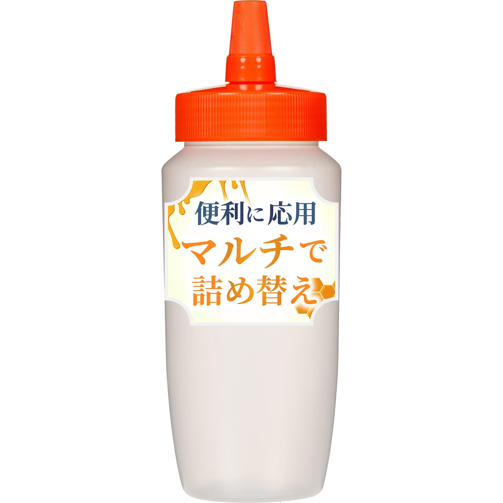 Amazon.co.jp: toysfan トイズファン はちみつ容器360ml (オレンジ