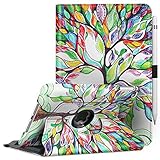Fintie iPad mini 4 Case - 360 Degree Rotating Stand Case with Smart Cover Auto Sleep / Wake Feature for Apple iPad mini 4 (2015 Release), Love Tree
