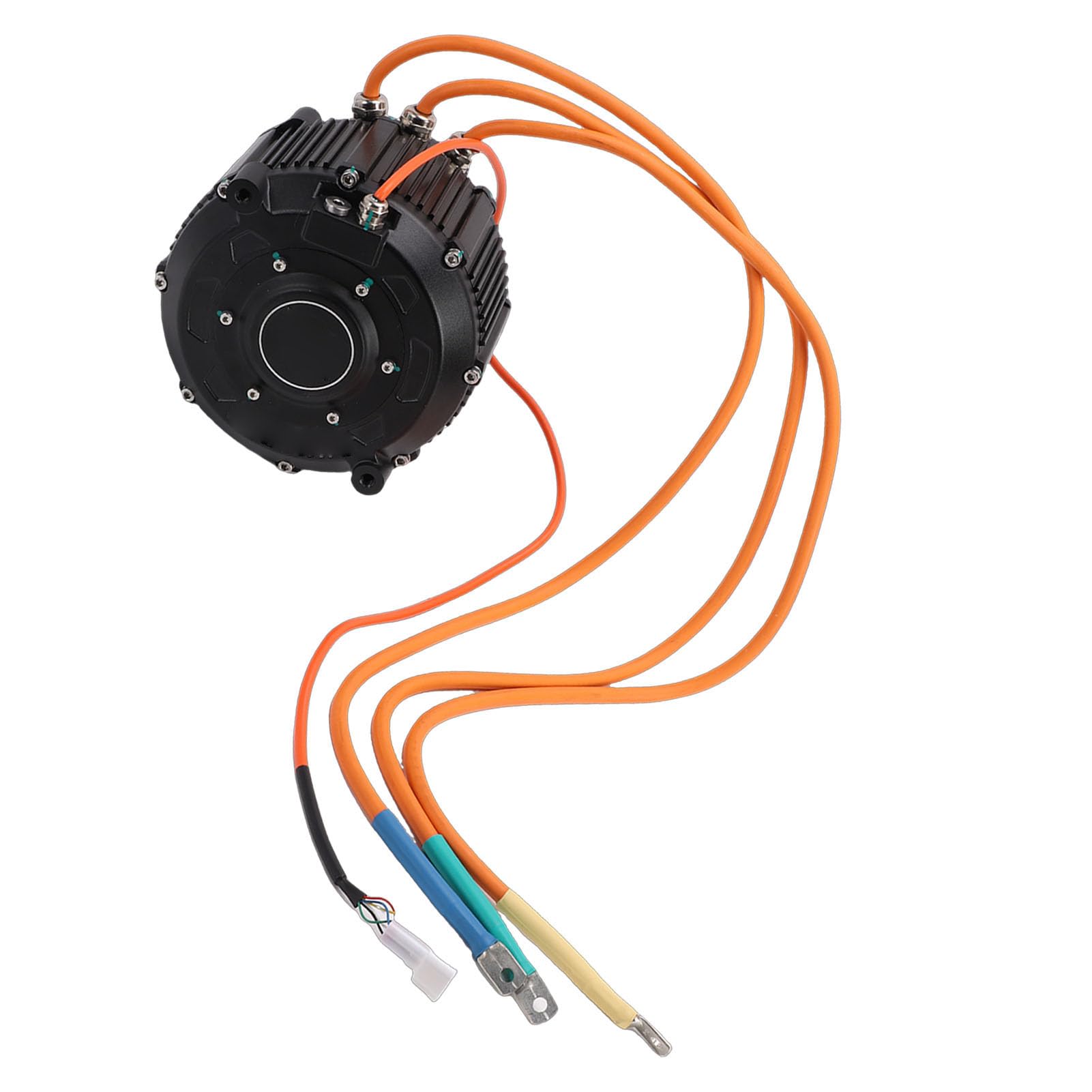 Motore Elettrico da 10 KW per Moto Fuoristrada, Motore Sincrono a Magneti Permanenti con Sensore Hall e Impermeabile IP67, per la Sostituzione del