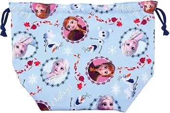 Amazon｜ヤクセル 巾着 ランチ きんちゃく ディズニー 給食袋 アナと雪