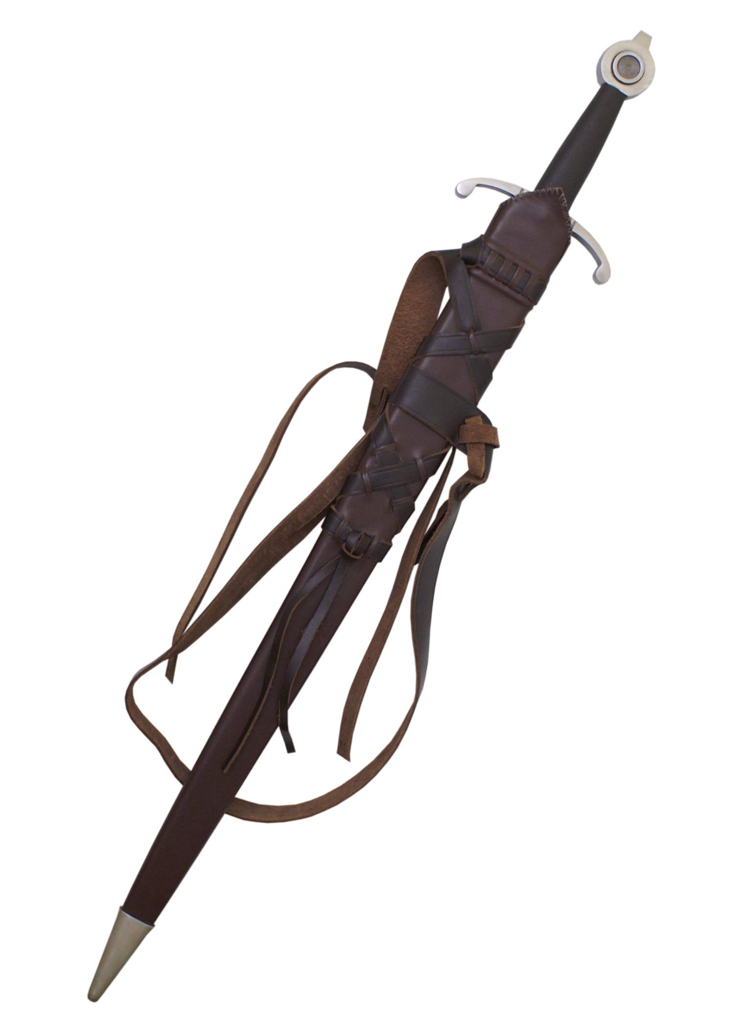 Battle-Merchant Schwertscheide mit Ledergürtel, ca. 76 cm