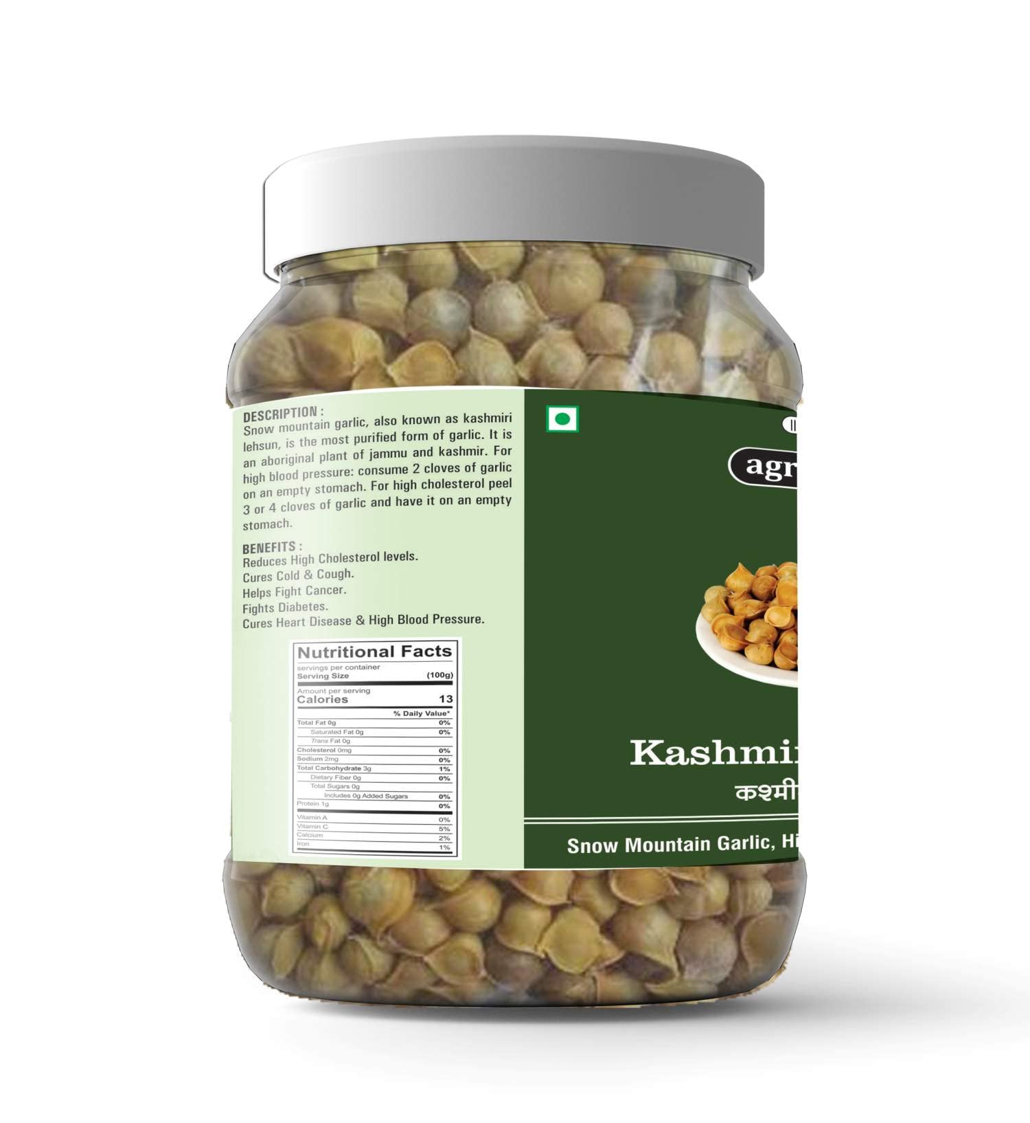 Agri Club Kashmiri Lehsun 800 gm - Image 2 thumbnail