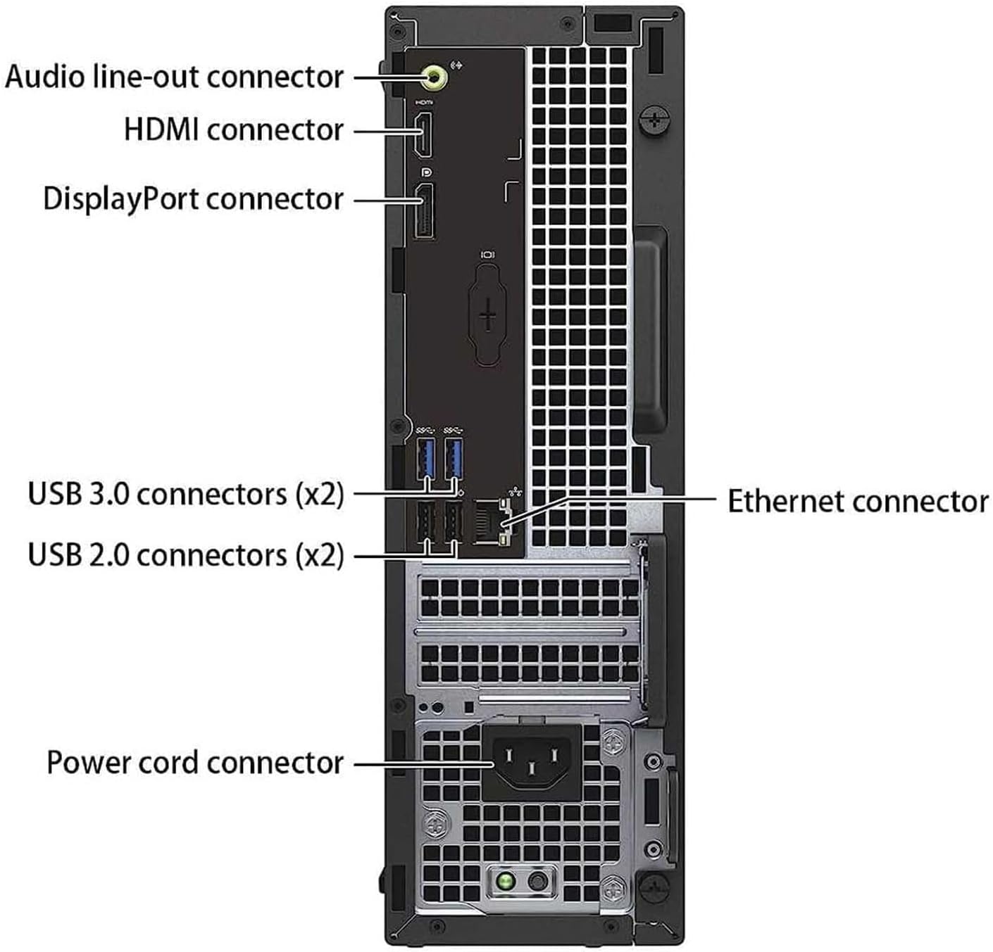 Dell Optiplex 3050 SFF PC Desktop, Quad Core i5-7500 3.4GHz up to