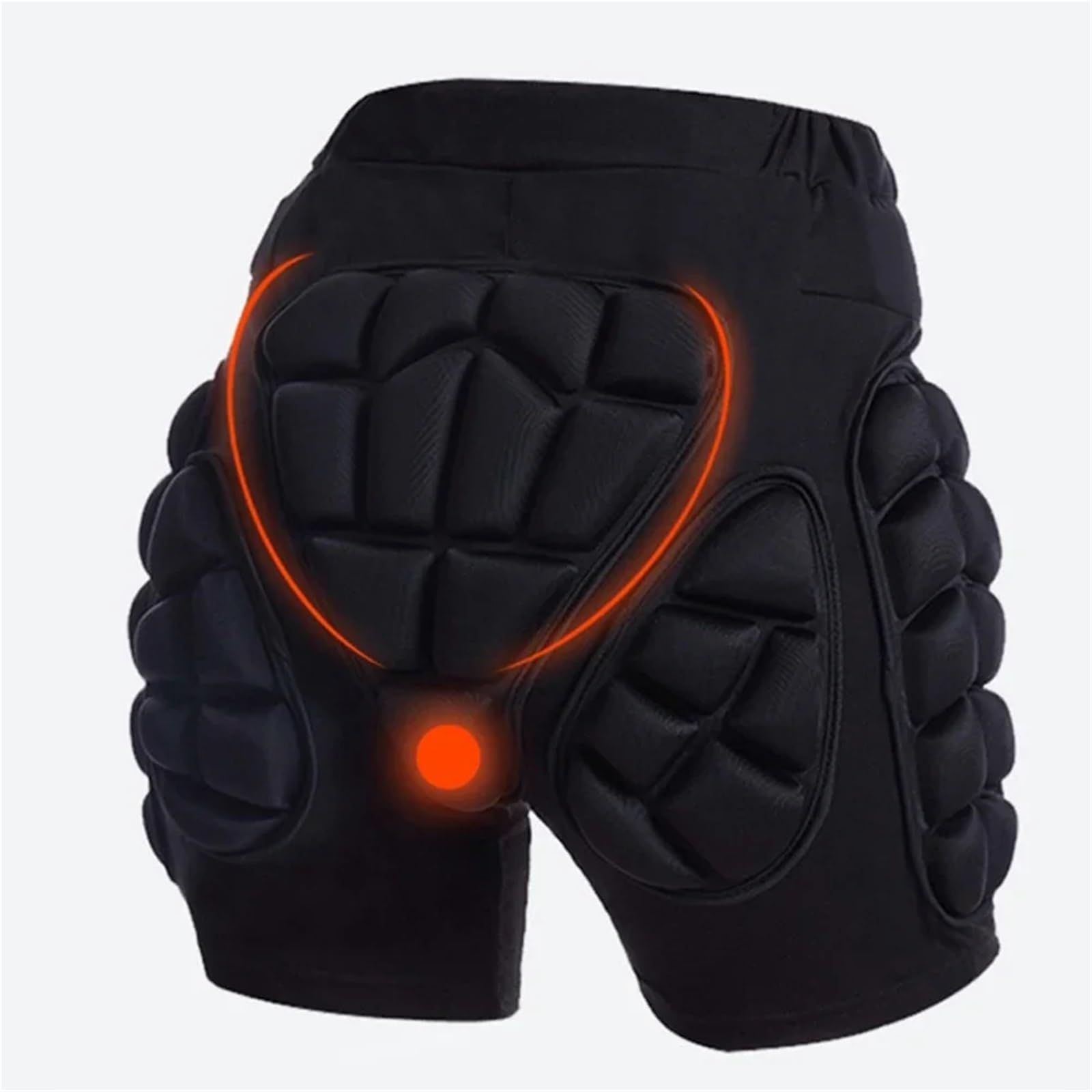 Ski Hüftprotektor 3D-Skihose mit Hüftprotektoren, Winter-Skatinghose Hüftschutz, Snowboardhose Aufprallschutz, Ski-, Eislauf-, Rollschuh- und Snowboardausrüstung