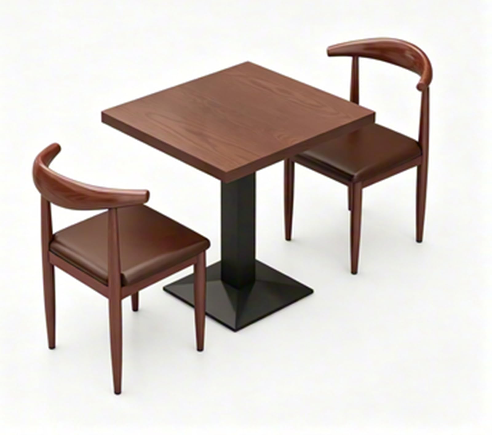 Mesa de comedor para dos personas que ahorra espacio en cocinas estrechas y pisos pequeños