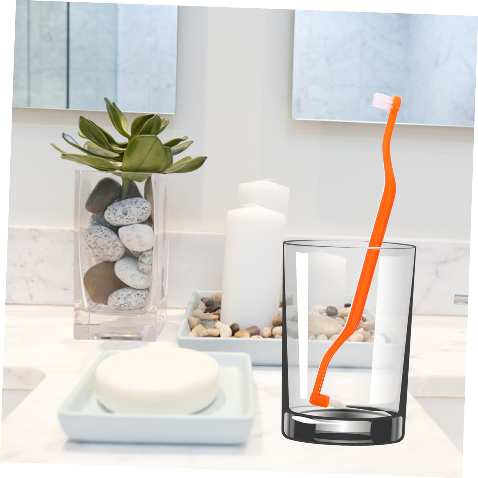 Healeved 5 Set Di Spazzolini Manuali Interspaziali Spazzolini Per Gengive A Doppia Estremità Spazzolini Conici Per Uso Quotidiano Resistenti Allusura Per Apparecchi Ortodontici 4 Pezzi * 5