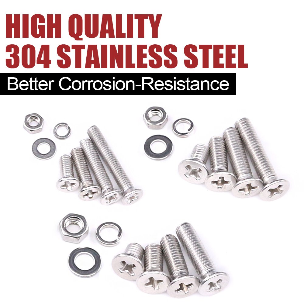 Acciaio Inox Low Profile Viti A Testa Piatta Ultra Sottile In Acciaio Inox - Metriche M3-M8, Lunghezze 5-50 Mm M 10x1 25 - Foto 4