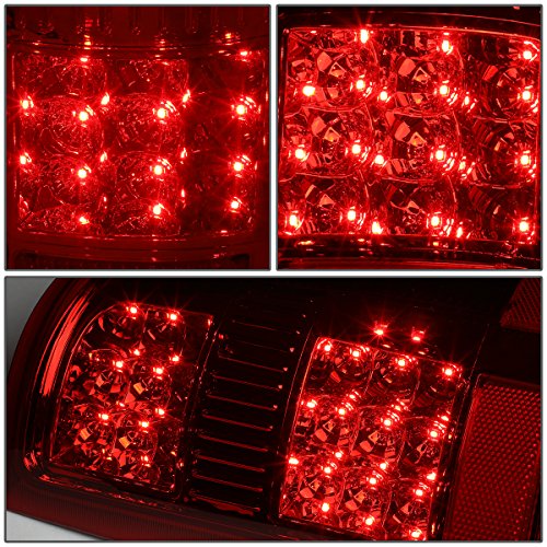 Image of DNA MOTORING TL-GMCSIE07-LED-CH-RD LED Tail Light Assembly Driver & Passenger Side [Compatible with 07-14 GMC Sierra 1500 2500HD 3500HD]