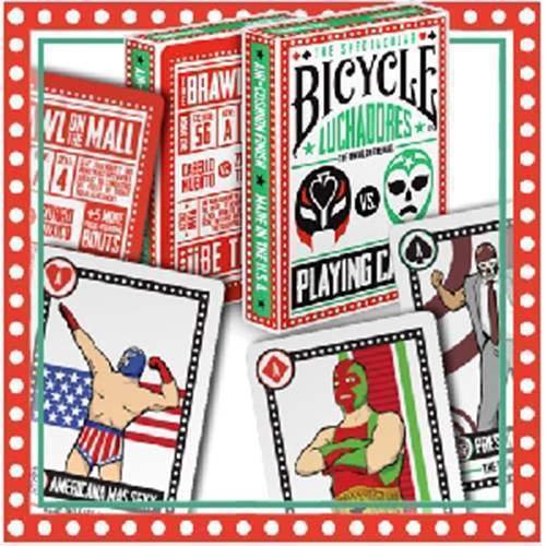 Mazzo di carte Bicycle - Luchadores - Mazzi Bicycle - Carte da gioco - Giochi di Prestigio e Magia