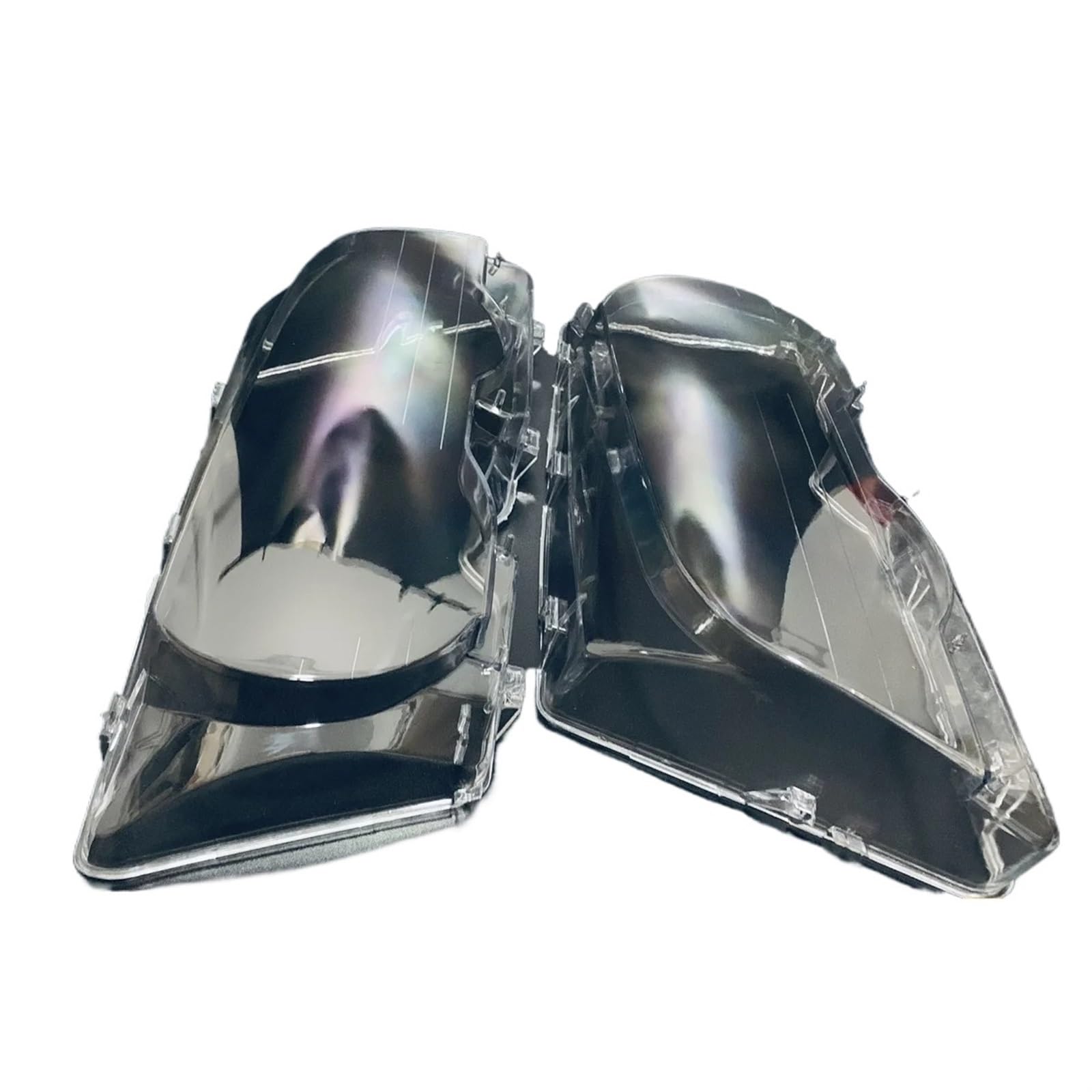 Lentes Faro Coche para BMW E46 2 Puertas 1999-2003 para M3 2 Puertas 2001-2006 Cubierta Pantalla Lámpara Transparente Cubierta Lente Faro Delantero Izquierdo Derecho Cubierta Faro Coche