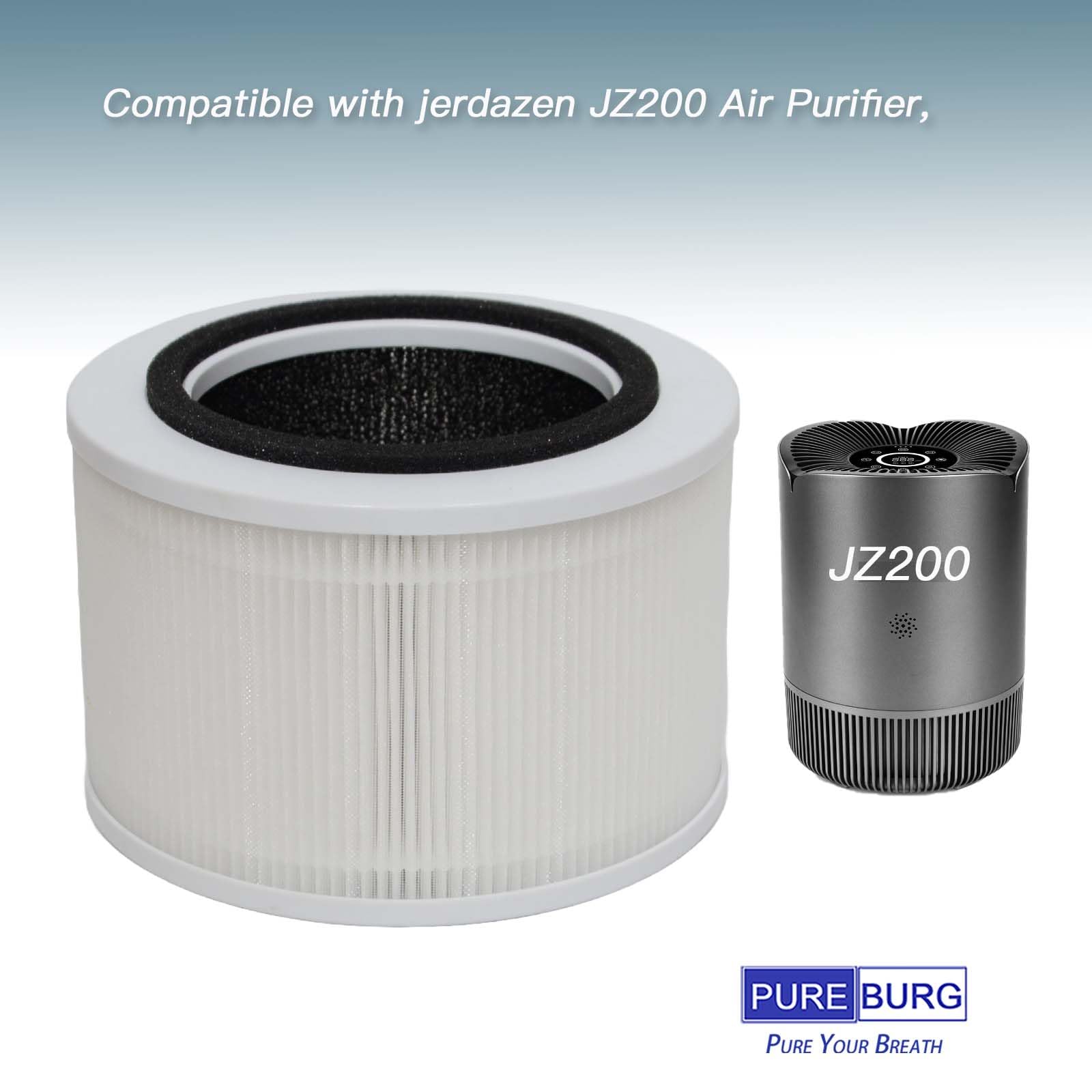 Amazon.com: PUREBURG Replacement Filter Compatible with JERDAZEN