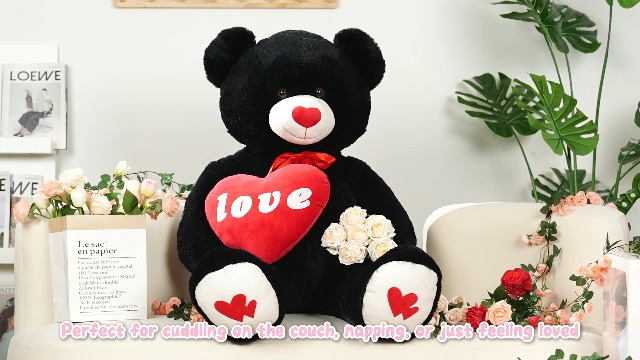 Amazon.com: MorisMos Love Heart Red Giant Teddy Bear, I Love You