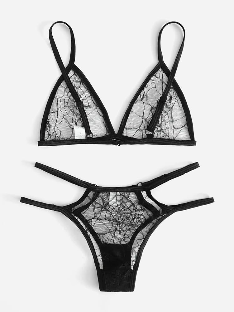 Amazon.co.jp: 女性用ランジェリー 蜘蛛の巣 メッシュ Amazon.co.jp: 女性用ランジェリー 蜘蛛の巣 メッシュ