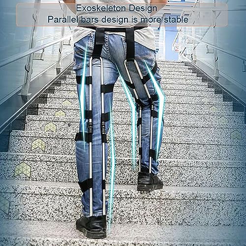Exosquelette de chaise invisible portable pour tabouret de camping