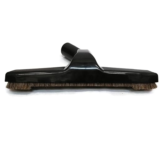 EnviroCare Hardwood Floor Brush 1 and 1/4 with Soft Bristles Universal Vacuum Cleaner Attachment 10 Wide (Basic)