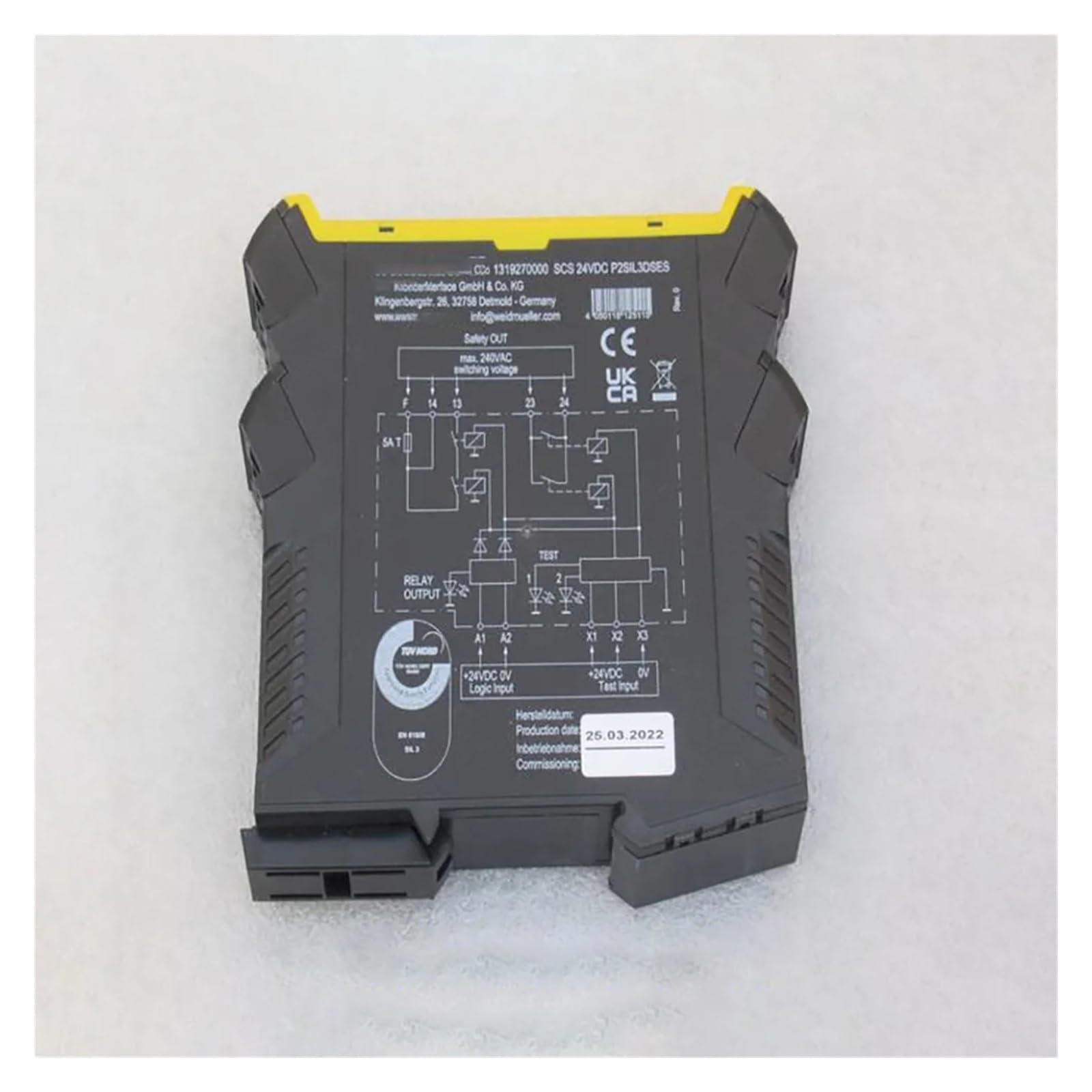 AQHYEBNSR Relay 24VDC P2SIL3DSES 1319270000