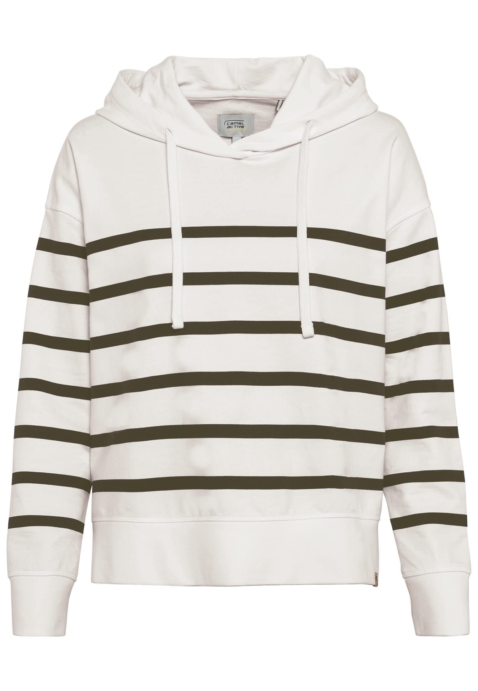 camel active Women's Cotton Sweatshirt, olive, S