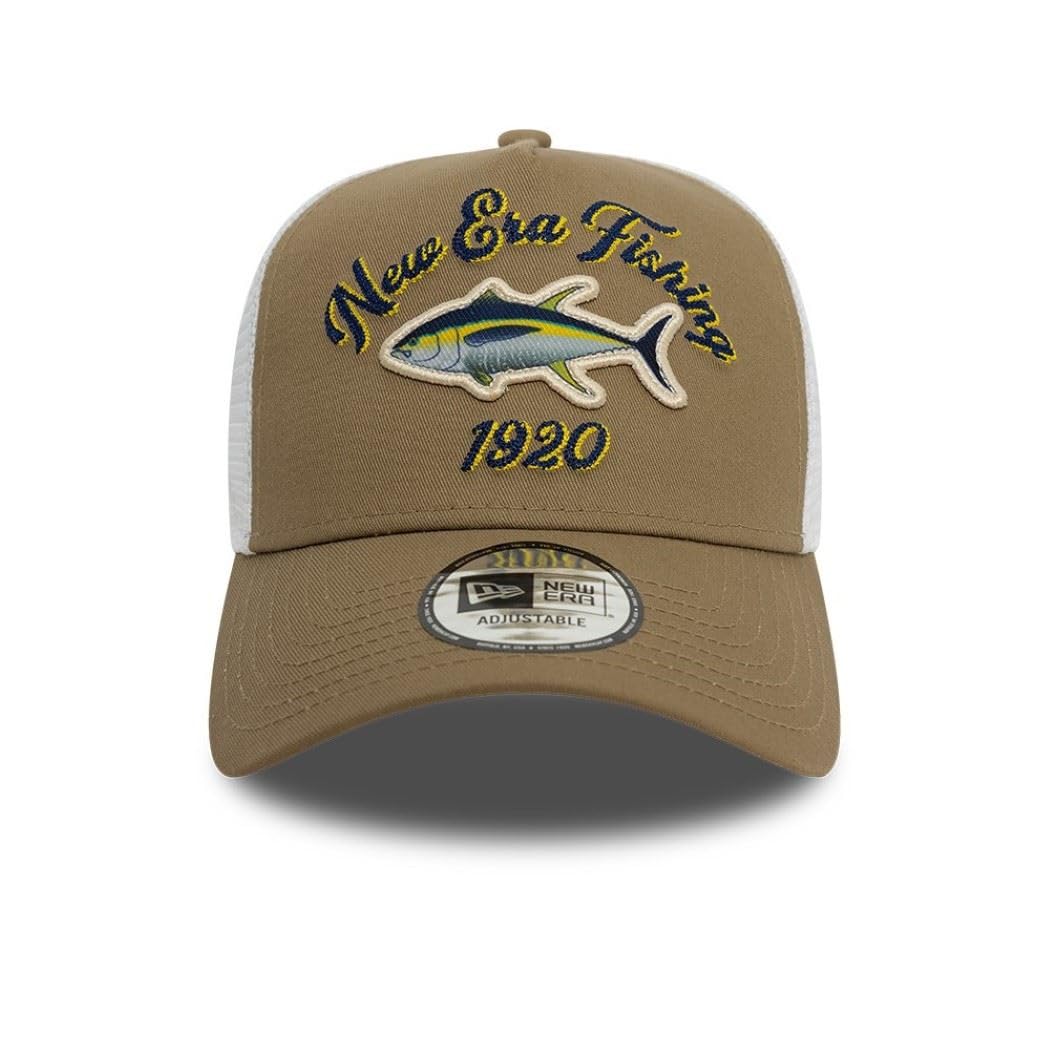 New Era Fishing Casquette Camionneur pêche Poisson Casquette de Baseball pêcheur Ajustable Snapback été