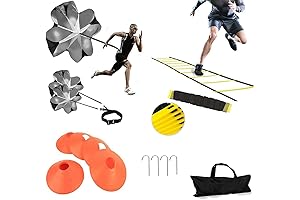 Speed Agility Training Kit - Complete Set for Kids and Adults (Training...