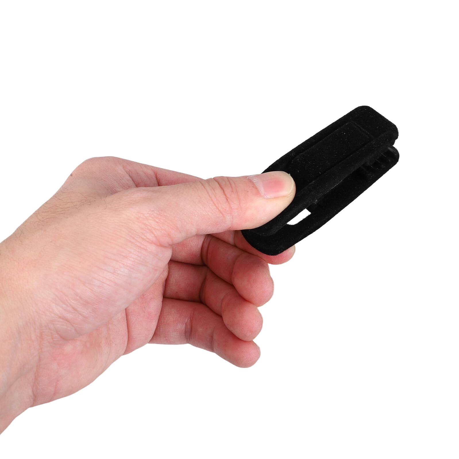 Angoily 50 Mollette Antivento in Plastica Velluto Nero per Vestiti, Clip per Pantaloni e Gonne Resistenti All’esterno, Set da 50 Pezzi per Bucato Domestico e Uso Multiplo