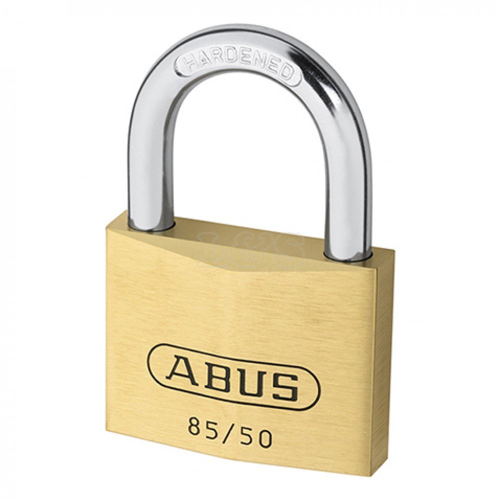 Abus 85/50 50Mm Brass Padlock Keyed 2745 - 2478