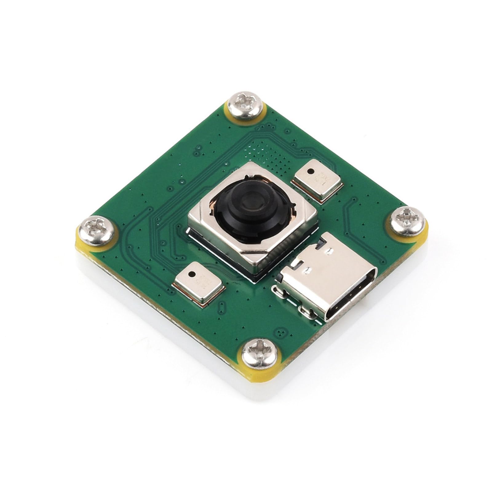 Webcam 30fps Sensori IMX378 da 12 Fotocamera USB con Messa a Fuoco Automatica Lente distorsione per Trasmissione videoconferenze Webcam con Microfono