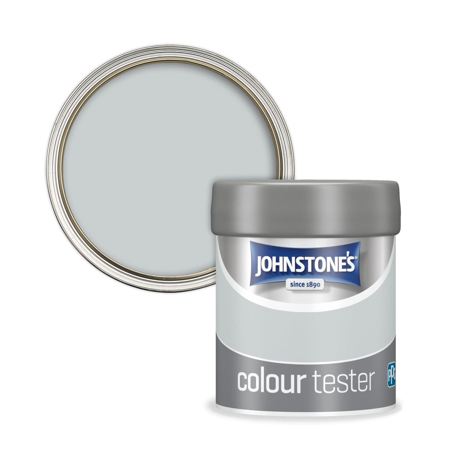 Johnstone's Frosted Silver - Wall & Ceiling Paint - Emulsion - Easy To Apply - Dries In 1-2 Hours - 75Ml