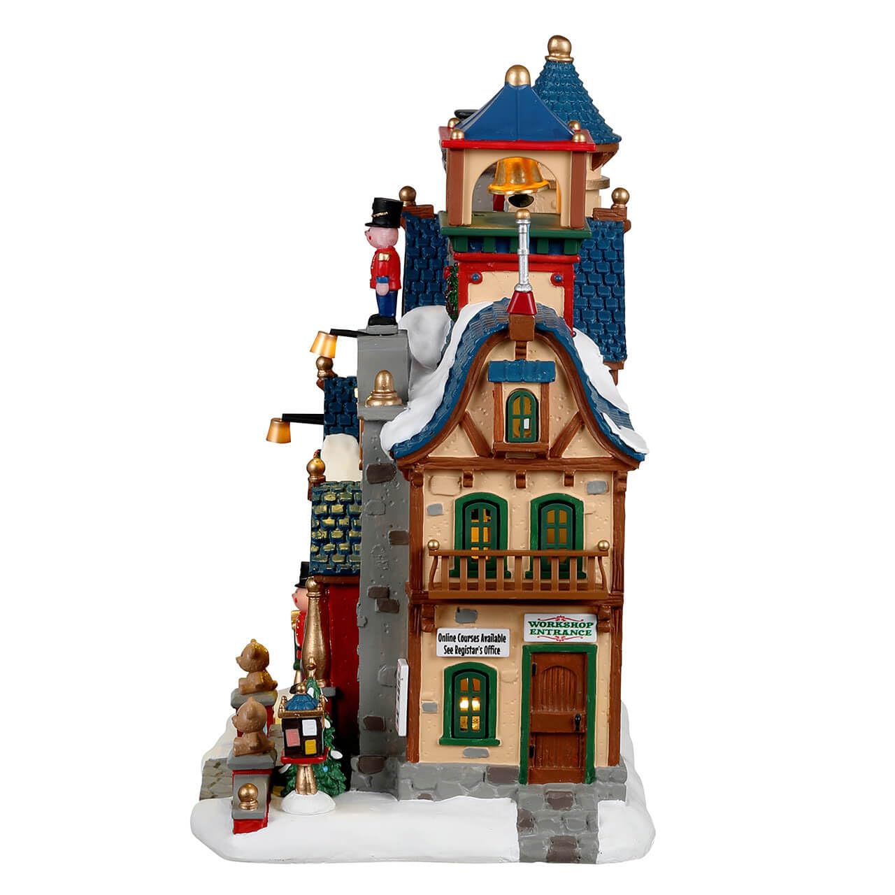 Lemax 25927 Santa's Wonderland Lighted Building: Toy Making School