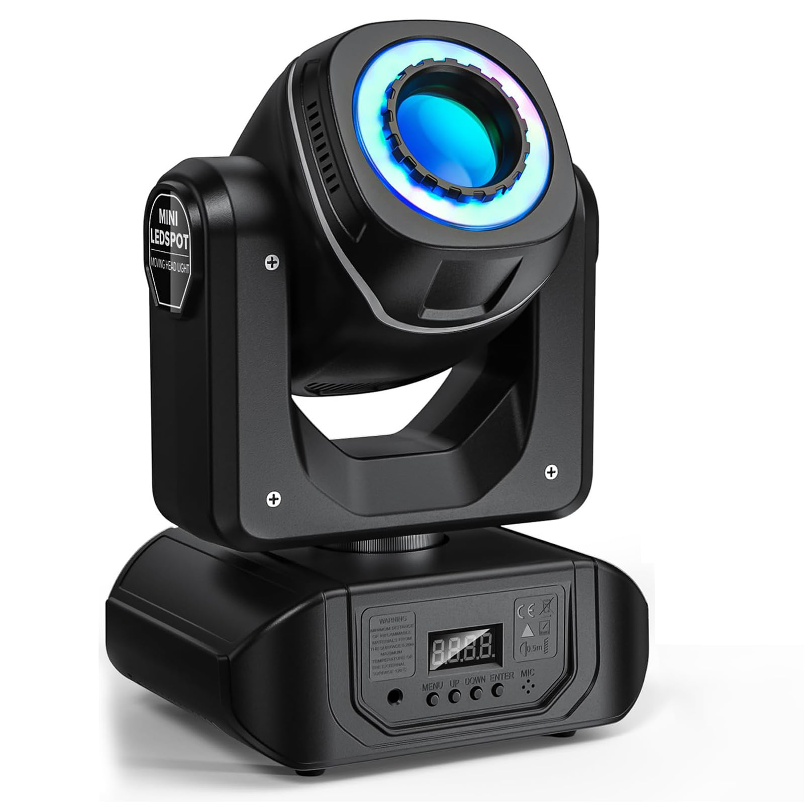 Éclairage disco dmx512 spot beam projecteur de scène lyre 8 motifs