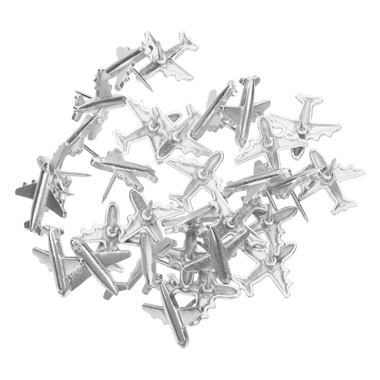4 Sätze Metall Flugzeug Pushpins Für Pinnwand Dekorative Reißzwecken Aus Robustem Für Karten Kunstprojekte Und Fotos Für Büro Und Zuhause 30 Stück * 4