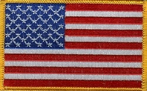 Parche de bandera internacional de país 3.50 pulgadas x 2.25 pulgadas, un emblema bordado para planchar o coser en la bandera más de 100 opciones de